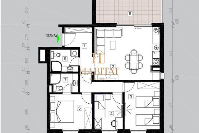 Appartamento, 85 m2, Vendita, Umag