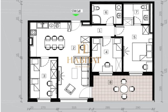 Appartamento, 95 m2, Vendita, Umag