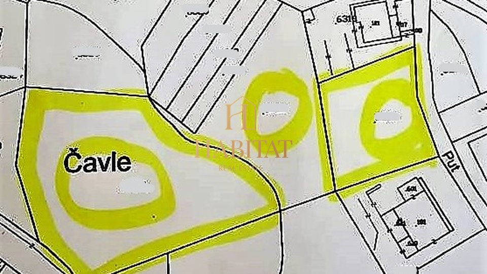 Land, 2700 m2, For Sale, Čavle