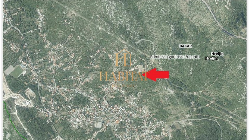 Land, 1125 m2, For Sale, Hreljin